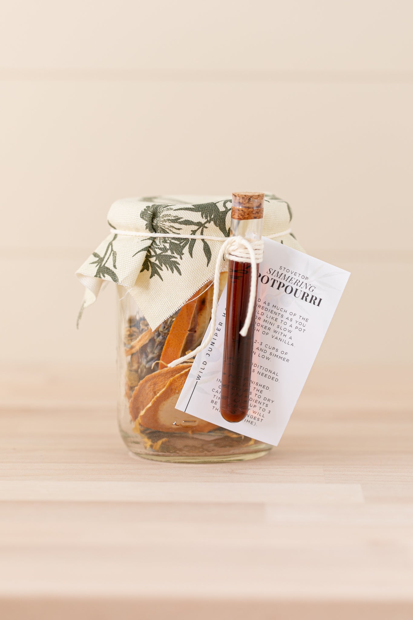 Simmering Potpourri Jar