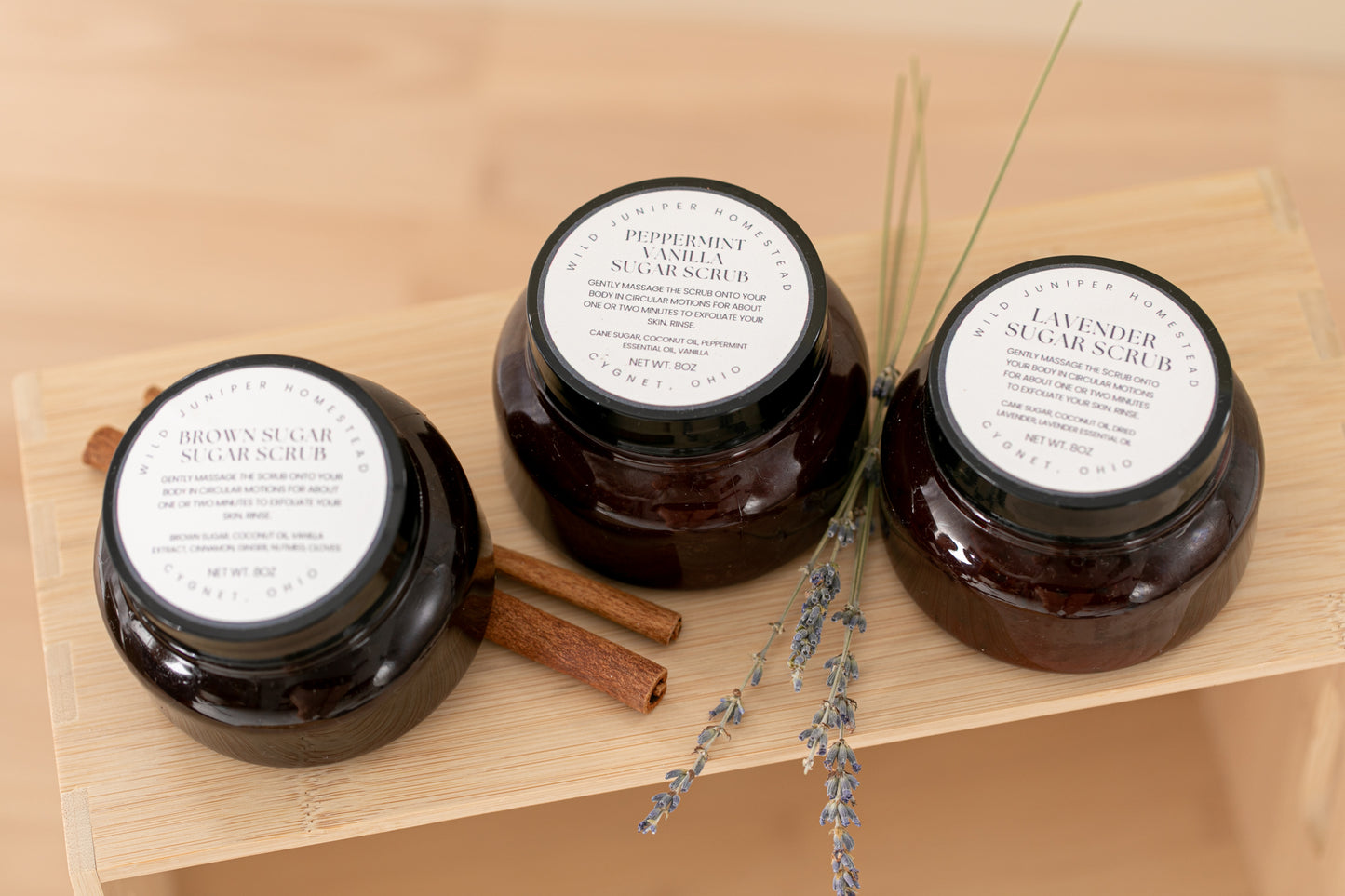 Peppermint Vanilla Body Scrub
