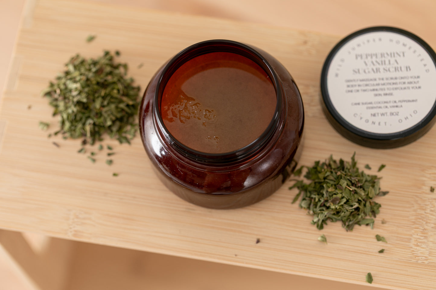Peppermint Vanilla Body Scrub