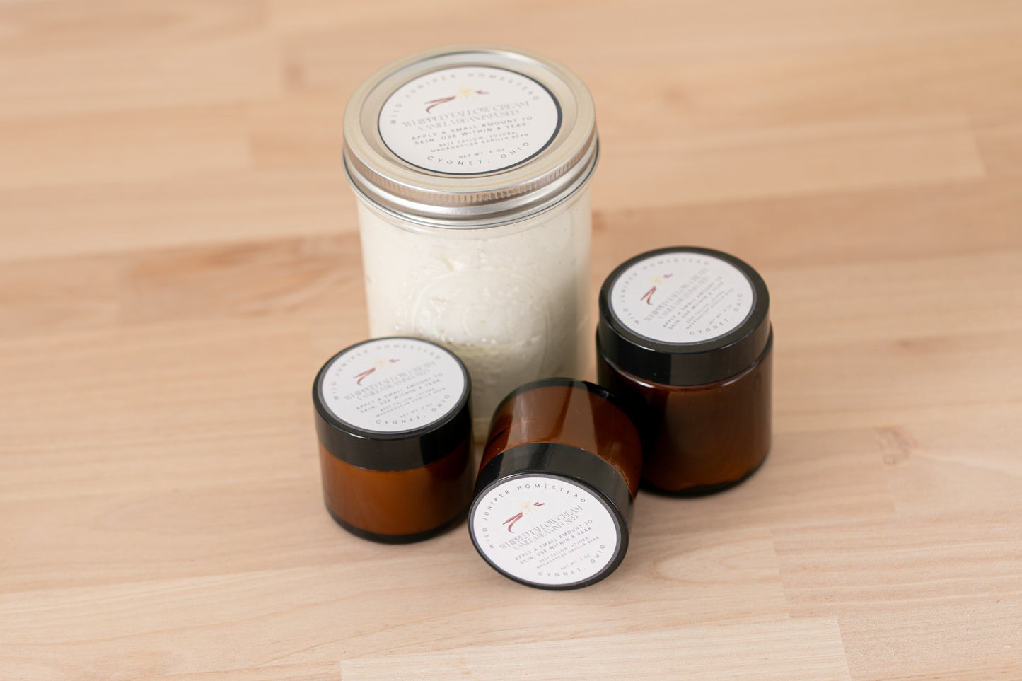 Vanilla Bean Infused Tallow