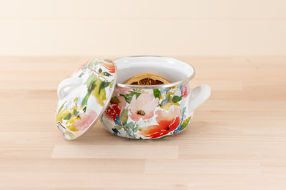 Simmering Potpourri Enamel Pot
