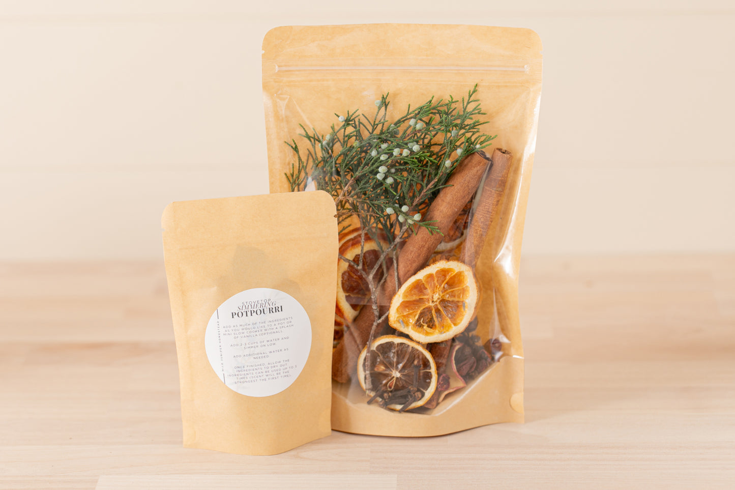 Simmering Potpourri Favor Bag