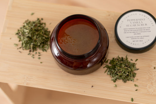 Peppermint Vanilla Body Scrub